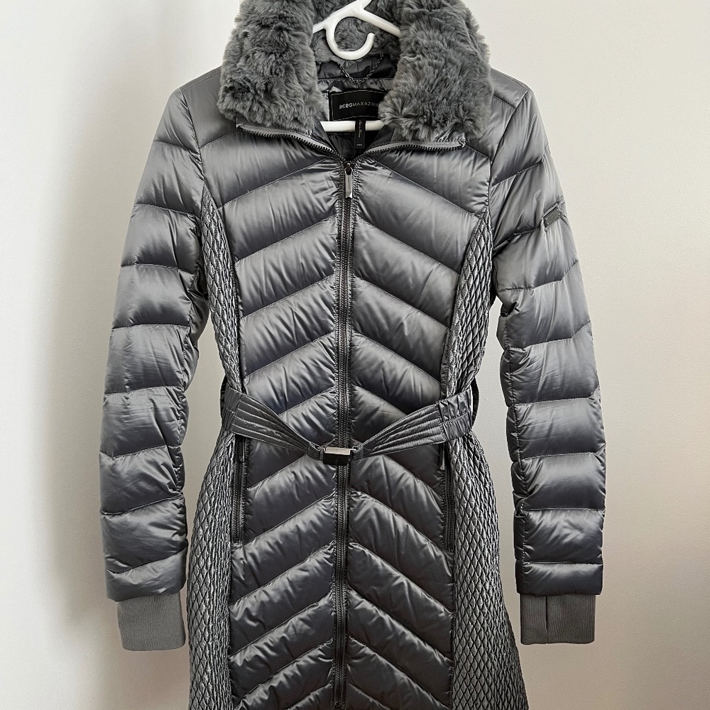BCBG MaxAzria Women's Coat Parka Like New/Worn Once XXS